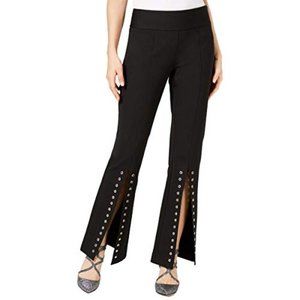 International Concepts Split-Leg Grommeted Pants